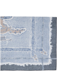 Sciarpa stampata blu di Y/Project