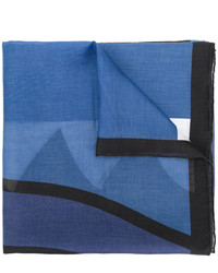 Sciarpa stampata blu di Givenchy