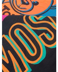 Sciarpa stampata multicolore di Moschino