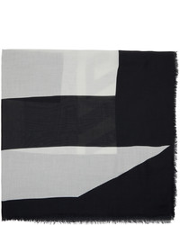 Sciarpa stampata nera di Givenchy