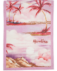 Sciarpa stampata rosa di Tommy Jeans x Martine Rose