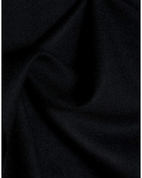 Sciarpa tessuta nera di Johnstons of Elgin