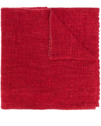 Sciarpa tessuta rossa di Faliero Sarti