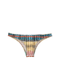 Slip bikini geometrici multicolori di Lygia & Nanny