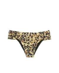 Slip bikini leopardati marrone chiaro di Sissa
