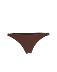 Slip bikini marrone scuro di Matteau