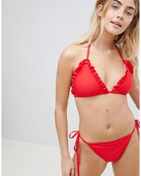 Slip bikini rossi di PrettyLittleThing