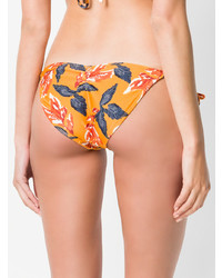 Slip bikini stampati gialli di Vix Paula Hermanny