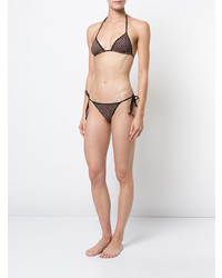 Slip bikini stampati neri di Dvf Diane Von Furstenberg