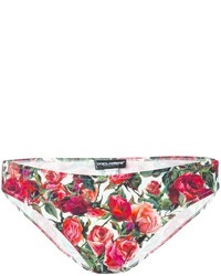 Slip bikini stampati rossi di Dolce & Gabbana