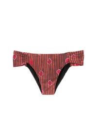 Slip bikini stampati rossi di Sissa