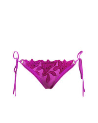 Slip bikini viola melanzana di Fleur Du Mal
