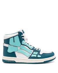 Sneakers alte azzurre di Amiri