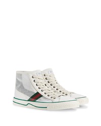 Sneakers alte bianche di Gucci