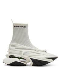 Sneakers alte bianche di Balmain