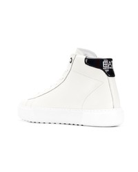 Sneakers alte bianche di Ea7 Emporio Armani