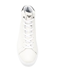 Sneakers alte bianche di Ea7 Emporio Armani