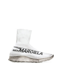Sneakers alte bianche di Maison Margiela