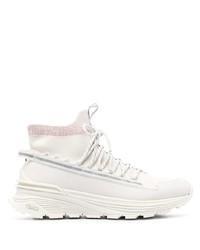 Sneakers alte bianche di Moncler