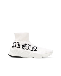 Sneakers alte bianche di Philipp Plein
