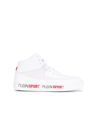 Sneakers alte bianche di Plein Sport