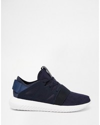 Sneakers alte blu scuro di adidas