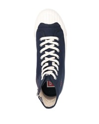 Sneakers alte blu scuro di Kenzo
