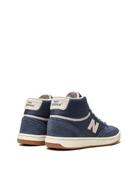 Sneakers alte blu scuro di New Balance
