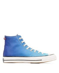 Sneakers alte blu di Converse