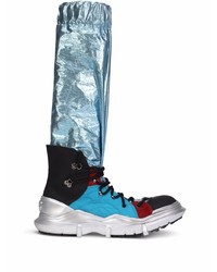 Sneakers alte di tela acqua di Dolce & Gabbana