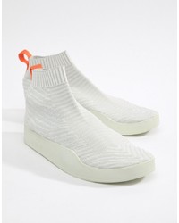 Sneakers alte di tela bianche da uomo di adidas Originals | Lookastic