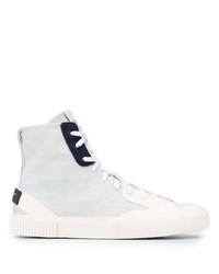 Sneakers alte di tela bianche di Givenchy