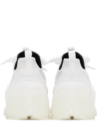 Sneakers alte di tela bianche di Pierre Hardy