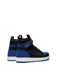 Sneakers alte di tela blu scuro di Jordan