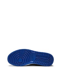 Sneakers alte di tela blu scuro di Jordan