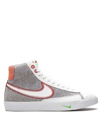 Sneakers alte di tela grigie di Nike