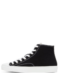 Sneakers alte di tela nere di Vivienne Westwood