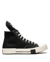 Sneakers alte di tela nere di Converse