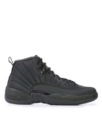 Sneakers alte di tela nere di Jordan