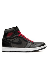 Sneakers alte di tela nere di Jordan