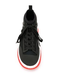 Sneakers alte di tela nere di Alexander Wang