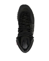 Sneakers alte di tela nere di Y-3