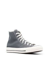Sneakers alte grigio scuro di Converse