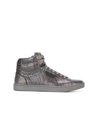 Sneakers alte grigio scuro di Dolce & Gabbana