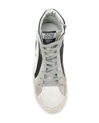Sneakers alte grigio scuro di Golden Goose Deluxe Brand