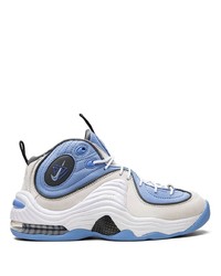 Sneakers alte in pelle azzurre di Nike