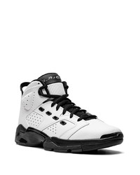 Sneakers alte in pelle bianche di Jordan