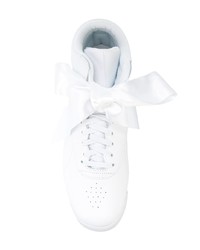 Sneakers alte in pelle bianche di Reebok