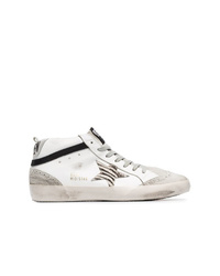 Sneakers alte in pelle bianche di Golden Goose Deluxe Brand