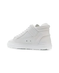 Sneakers alte in pelle bianche di Etq.